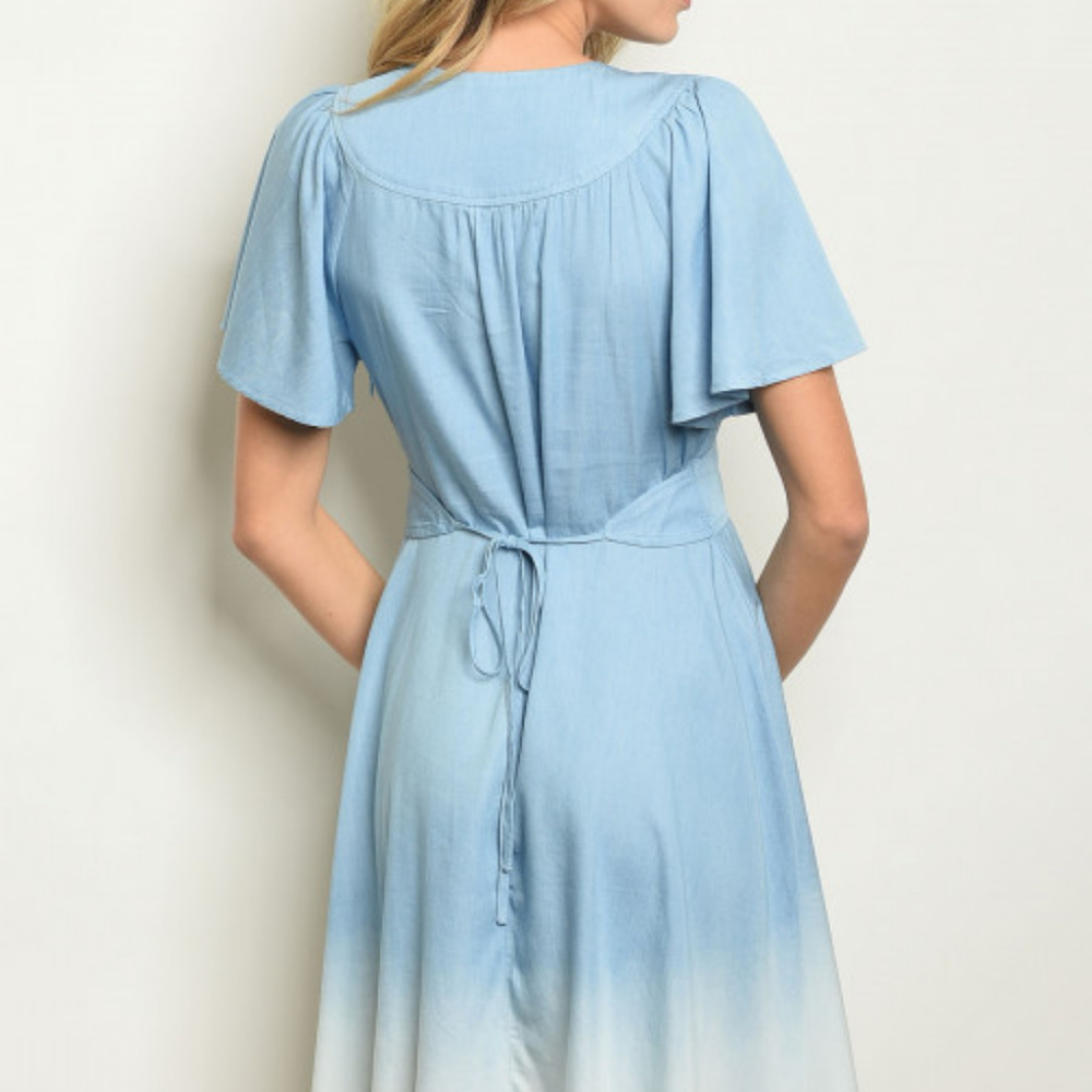 Lovely Swing Denim Dress Arrived - Picture 2 of 3